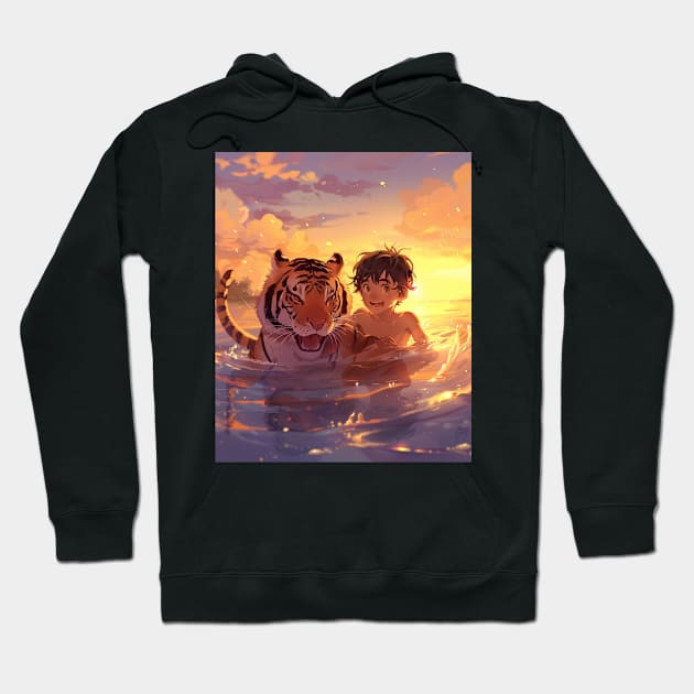 Calvin and Hobbes Exploring Existence Hoodie by Doc Gibby